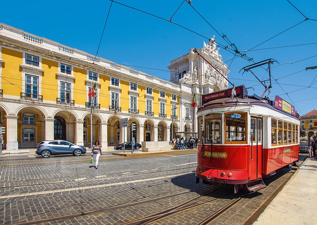 Picture of a tram from Portugal