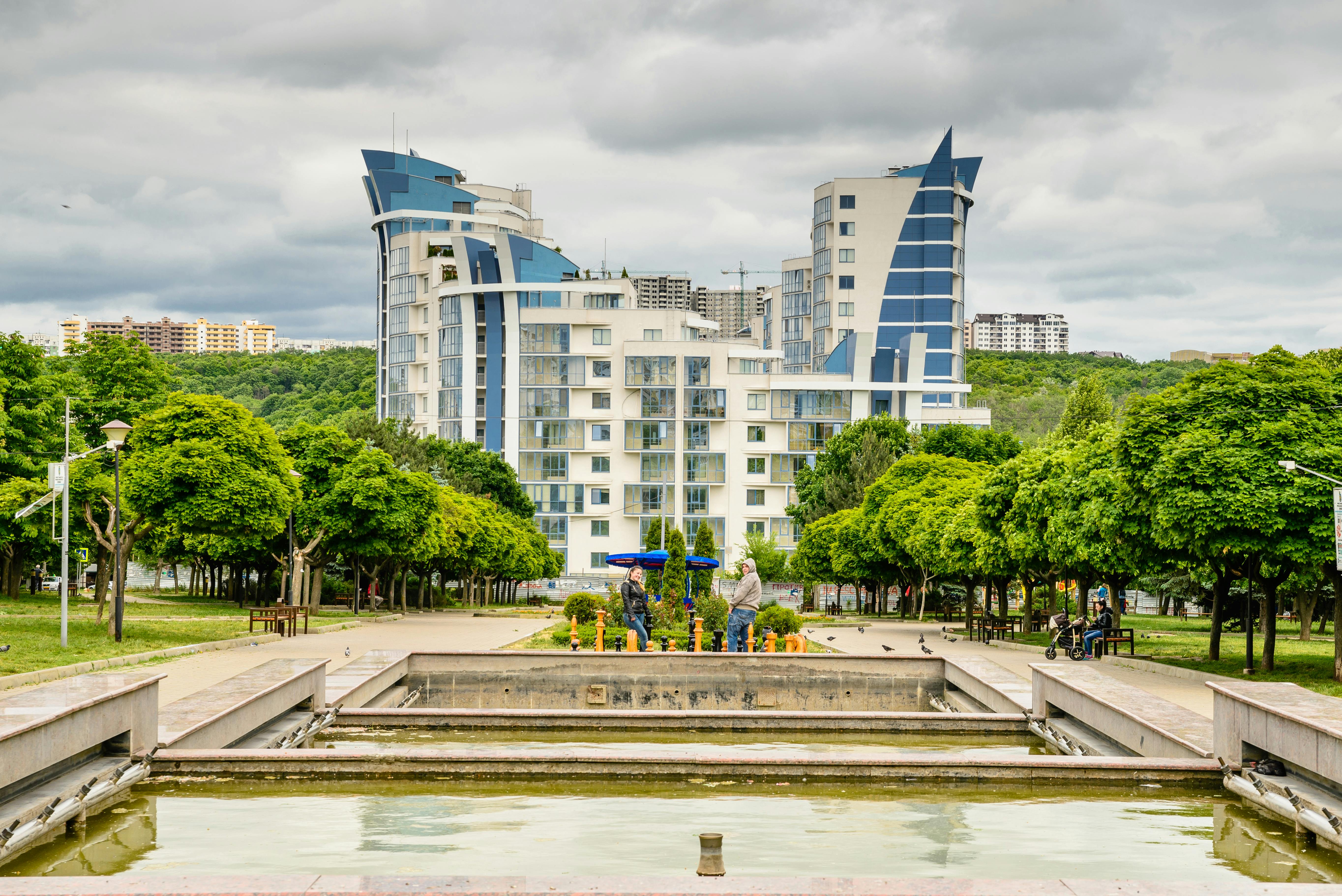 Building in Chișinău, Moldova